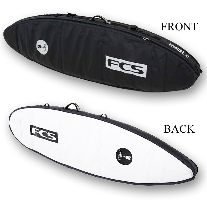 楽天市場】サーフボード ケース FCS ハードケース TRAVEL2 [6'3] ALL