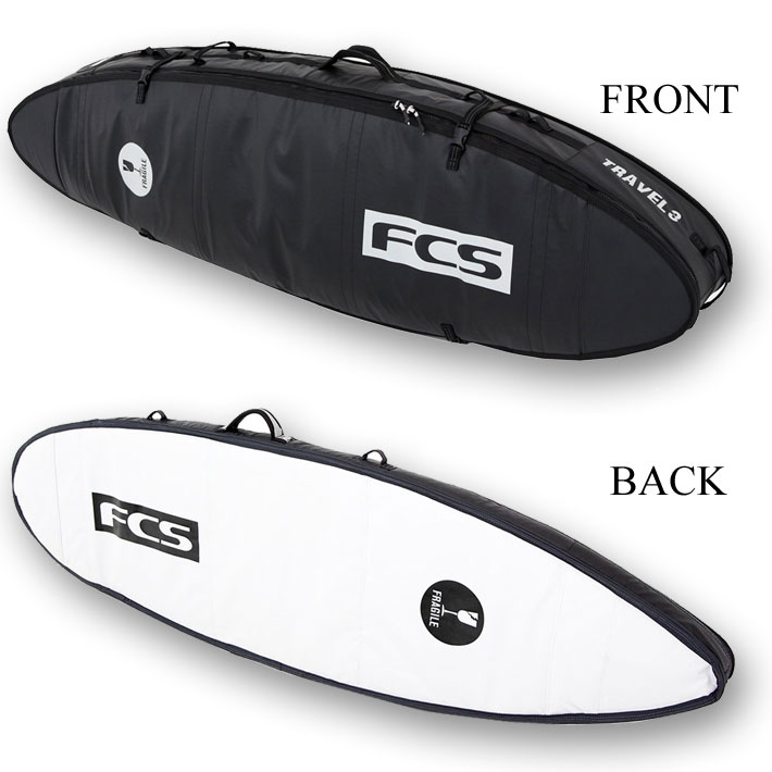 楽天市場】サーフボード ケース FCS ハードケース TRAVEL3 [7'0] ALL