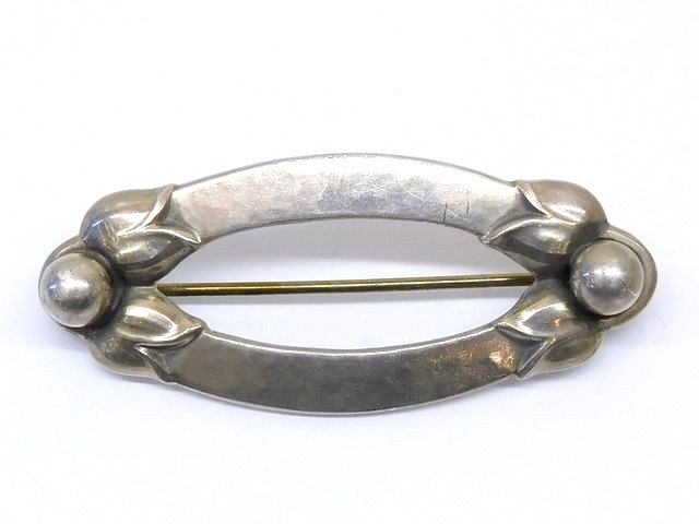 楽天市場】ジョージジェンセン ブローチ 中古（ジュエリー