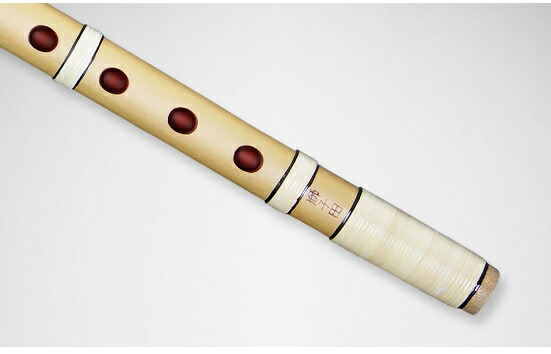 楽天市場】篠笛 獅子田 竹渓 籐 半重 六本調子 大塚竹管楽器 七つ穴 六