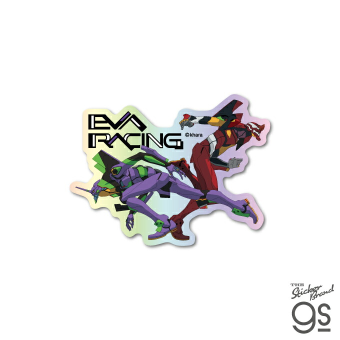 楽天市場】エヴァンゲリオンレーシング ホログラムステッカー 初号機