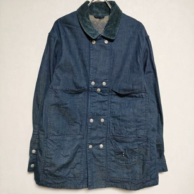 楽天市場】45R/45rpm 小麦デニムの908ダブルカバーオール 定価52800円