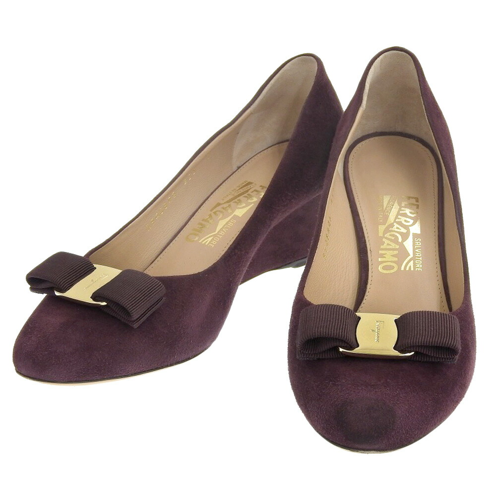 楽天市場】フェラガモ パンプス 24．5の通販