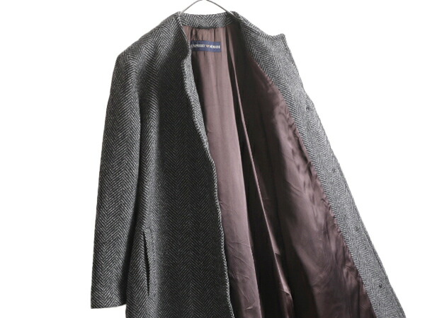 楽天市場】90s イタリア製 エンポリオ アルマーニ ノーカラー ロング