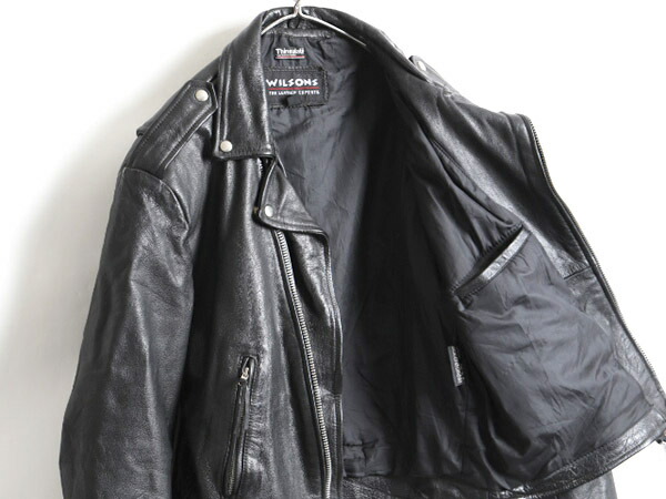 楽天市場】80s 90s ビンテージ パキスタン製 □ WILSONS 本革 レザー