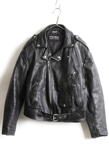 楽天市場】80s 90s ビンテージ パキスタン製 □ WILSONS 本革 レザー
