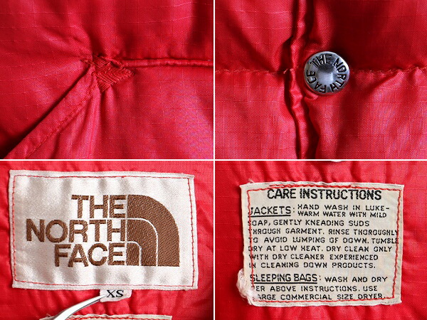 楽天市場】70's 初期 茶タグ USA製 希少サイズ XS □ ノースフェイス