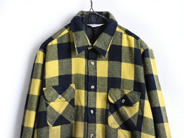 楽天市場】70's 80's USA製 □ ファイブ ブラザー チェック 長袖