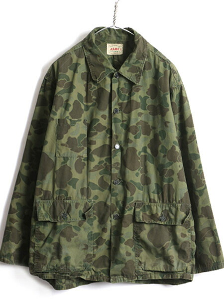 楽天市場】60s ビンテージ □ KAMO ダックハンター カモ柄 迷彩 13