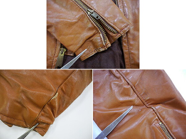 楽天市場】70's USA製 ビンテージ □ Brooks 本革 レザー シングル