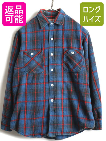 楽天市場】60's ビンテージ ☆ BIG MAC オンブレ チェック 長袖 ヘビー