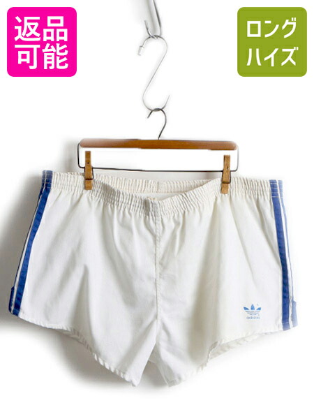 楽天市場】80s USA製 大きいサイズ XL □ アディダス 3ライン ショート