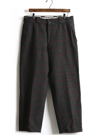 楽天市場】50s 60s ビンテージ □ チェック ヘビー ウール スラックス