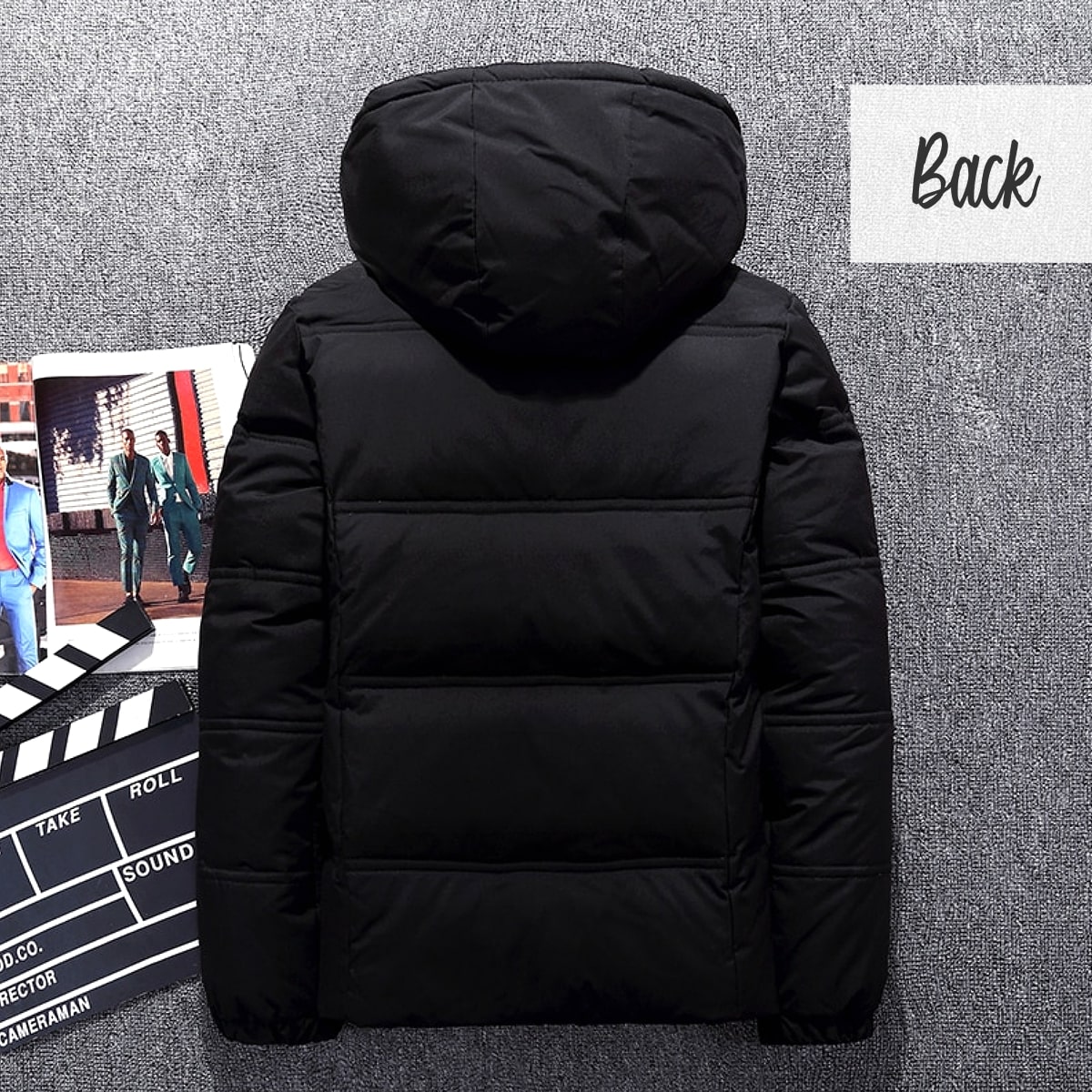 楽天市場】全4色! 5サイズ! [Men's Light Hooded White Duck Down