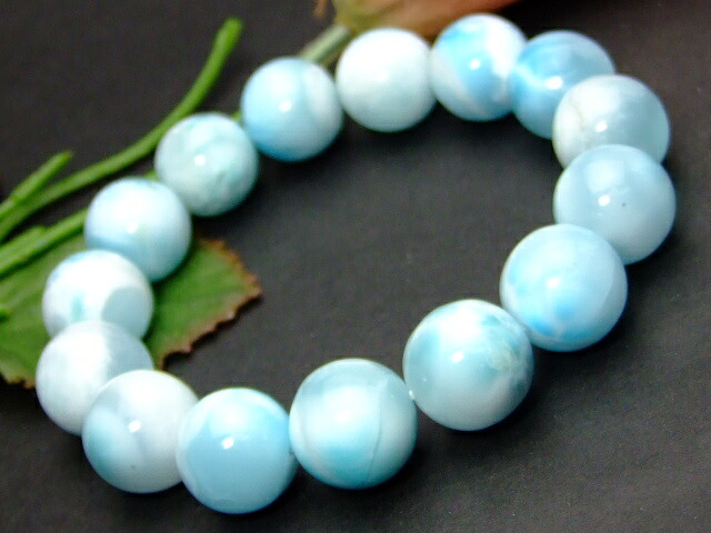 楽天市場】≪26737≫ 今月30％off○14mm ラリマー ブレスレット 内径