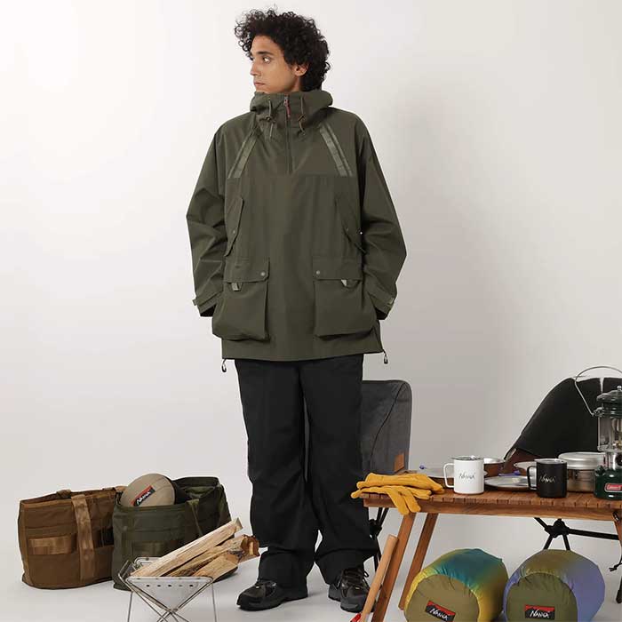 楽天市場】【1日最大P21倍】ナンガ タキビフィールドアノラックパーカ