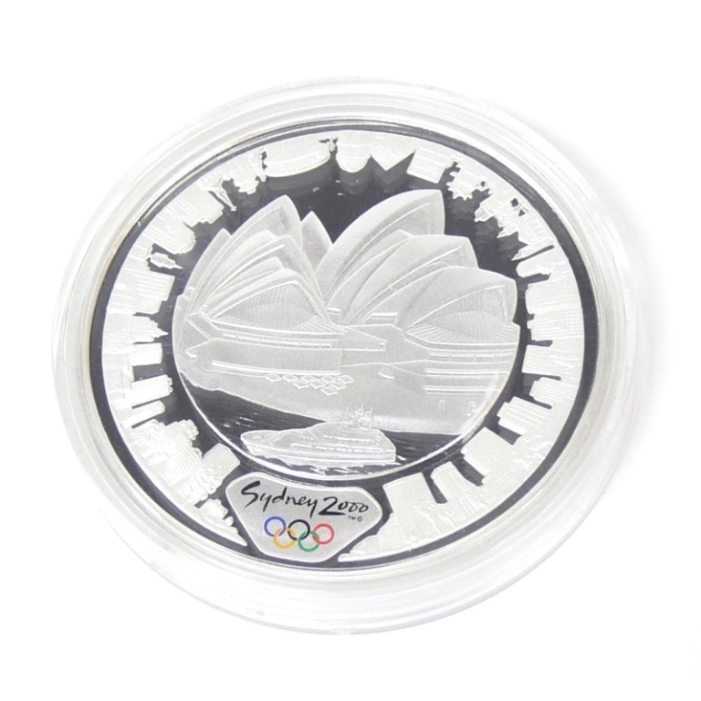 楽天市場】オーストラリア シドニーオリンピック 5ドルプルーフ銀貨 純
