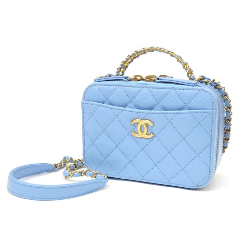 楽天市場】CHANEL バニティケース バニティバッグ チェーンショルダー