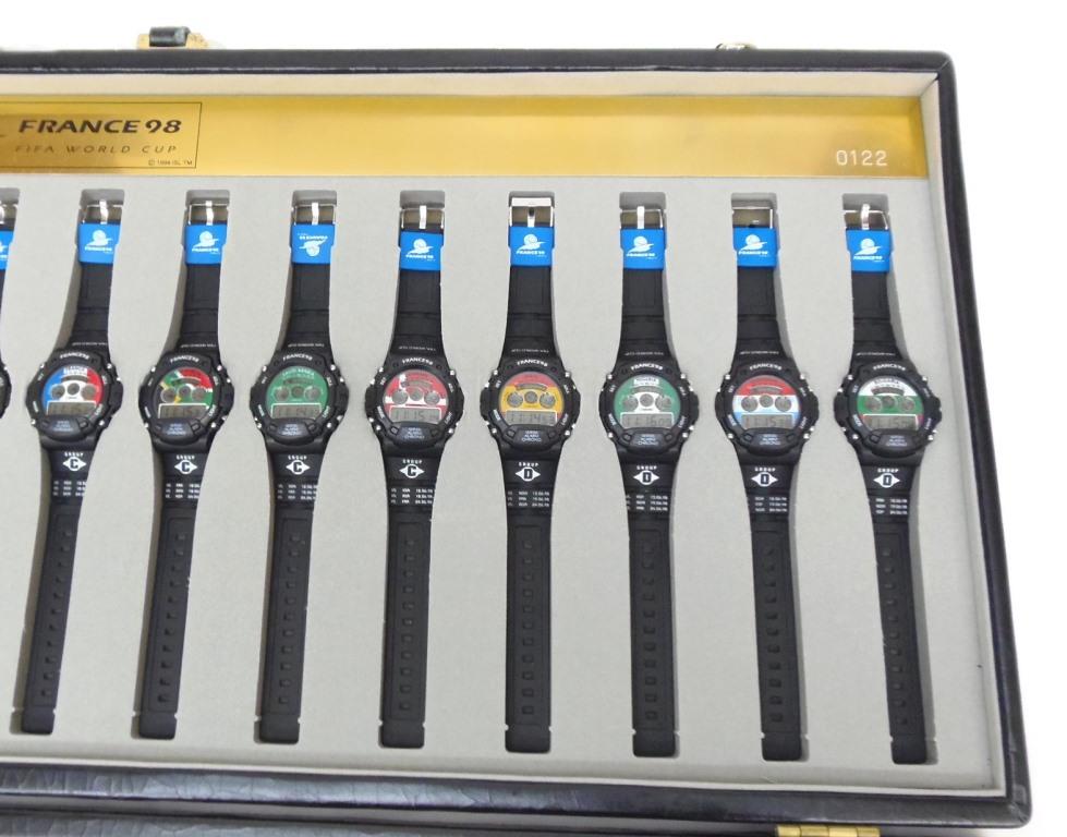 楽天市場】1998年FIFAﾜｰﾙﾄﾞｶｯﾌﾟ限定ｵﾌｨｼｬﾙ腕時計ｾｯﾄ W杯ﾌﾗﾝｽ大会(62484