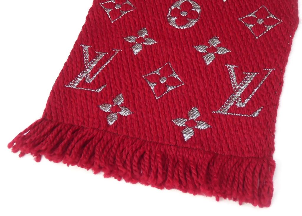 楽天市場】ルイ・ヴィトン LOUISVUITTON マフラー エシャルプ・ロゴ