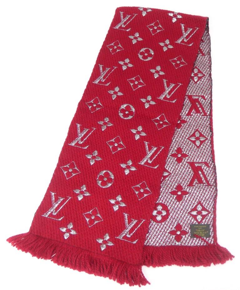 楽天市場】ルイ・ヴィトン LOUISVUITTON マフラー エシャルプ・ロゴ