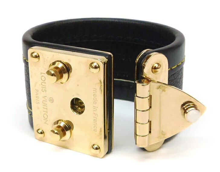 楽天市場】ﾙｲ・ｳﾞｨﾄﾝ ﾌﾞﾚｽﾚｯﾄ ﾌﾞﾗｽﾚ・ｾﾘｭｰﾙ M92750 黒 ｽﾊﾘ 【中古