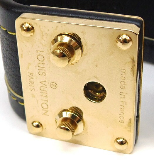 楽天市場】ﾙｲ・ｳﾞｨﾄﾝ ﾌﾞﾚｽﾚｯﾄ ﾌﾞﾗｽﾚ・ｾﾘｭｰﾙ M92750 黒 ｽﾊﾘ 【中古