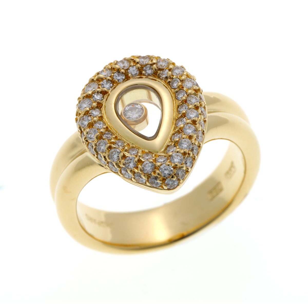 楽天市場】Chopard ショパール ハッピーダイヤモンド ペアシェイプ