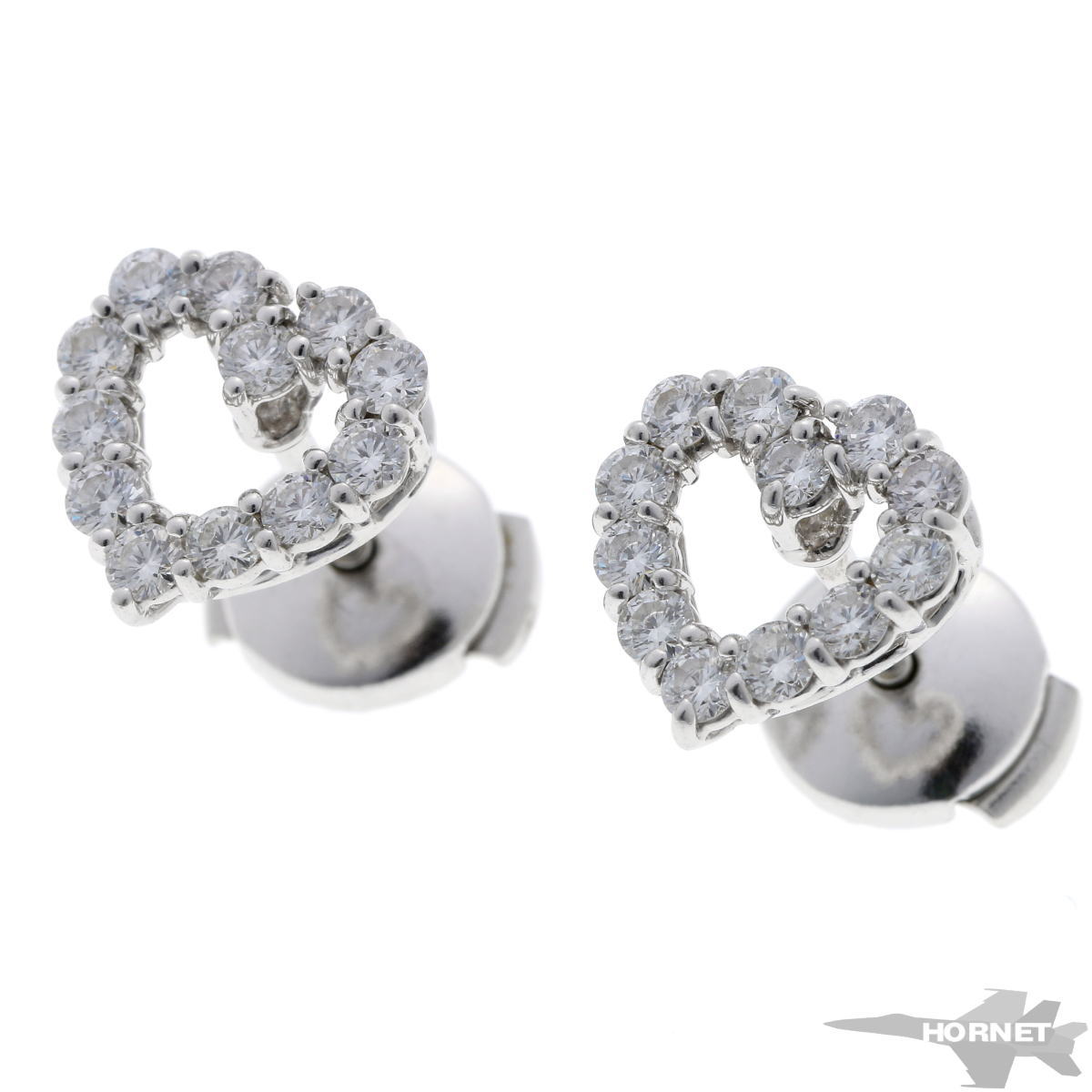 楽天市場】Tiffany & Co. ティファニー ハート ダイヤ ピアス プラチナ