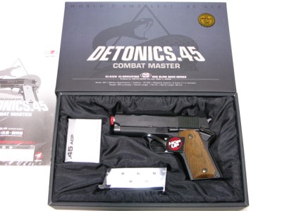 楽天市場】デトニクス.45 コンバットマスター ブラック DETONICS.45