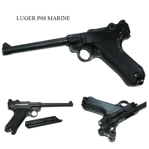 楽天市場】LUGER P08 ルガー P08 6inch マリーネ HW ガスガン (18歳