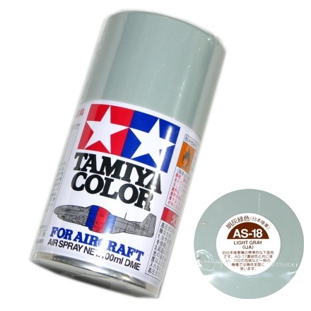 楽天市場】タミヤ カラー MINI スプレー塗料 (AS-18) 明灰緑色 (日本