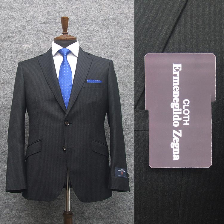 楽天市場】秋冬物 [Ermenegildo Zegna]スタイリッシュ2釦スーツ ゼニア