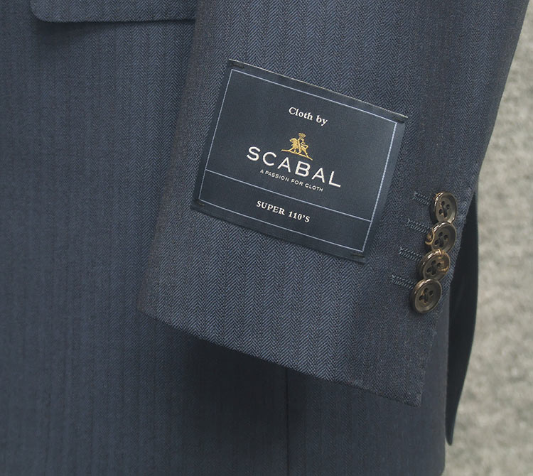 楽天市場】秋冬物 [Scabal] スキャバル Super110sオーダー生地使用