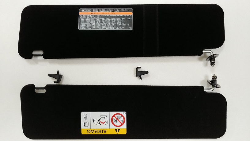 楽天市場】【トヨタ純正】 サンバイザー (ブラック・ファブリック