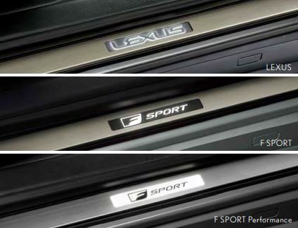 楽天市場】【レクサス純正】 イルミネーション付スカッフプレート