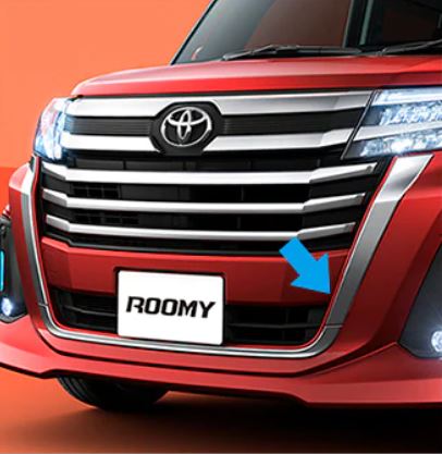 楽天市場】【トヨタ純正】 グリルガーニッシュ (メッキ) ☆ルーミー