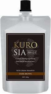 ミルククローシア クリームシャンプー ダークブラウン 300g×4本 ミルク