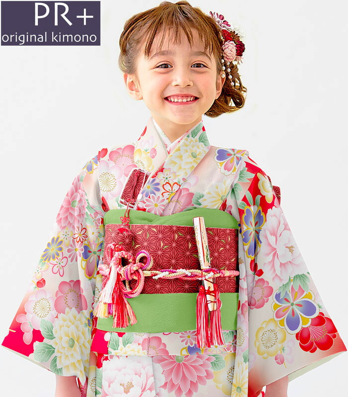 楽天市場】七五三 753 着物 7歳 女の子 着物フルセット PR＋ ブランド