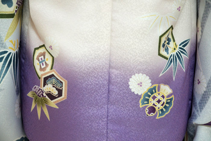 楽天市場】七五三 753 着物 3歳 男の子 被布セット 花うさぎ ブランド