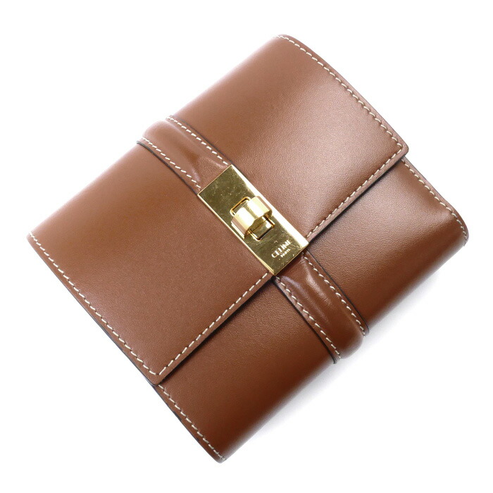 楽天市場】CELINE セリーヌ スモール トリフォールドウォレット 16