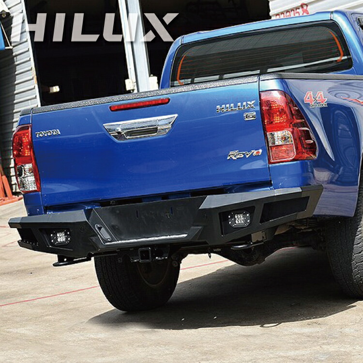 楽天市場】ハイラックス GUN125 前期 後期 リアバンパー パーツ トヨタ