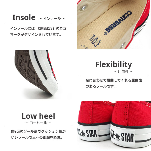 楽天市場】コンバース CONVERSE スニーカー CANVAS ALL STAR OX
