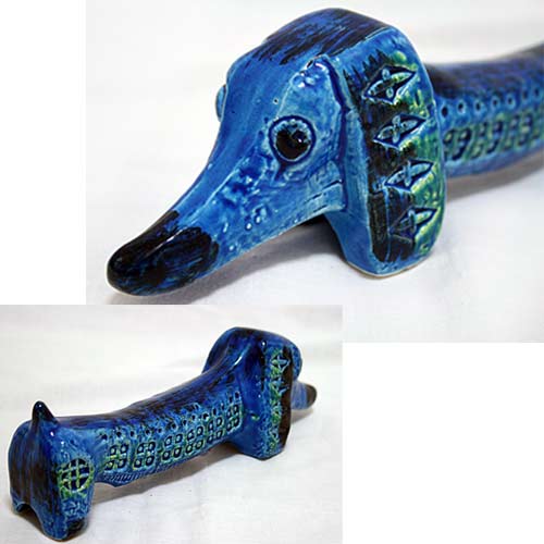 楽天市場】イタリア製 輸入雑貨 イヌ 犬 ダックスフンド 陶器 置物