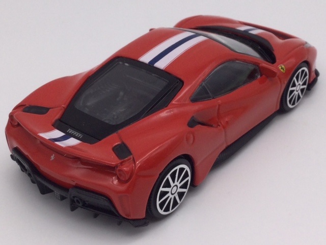 楽天市場】1/43 フェラーリ 488 ピスタ ウィンドウボックス入り レース