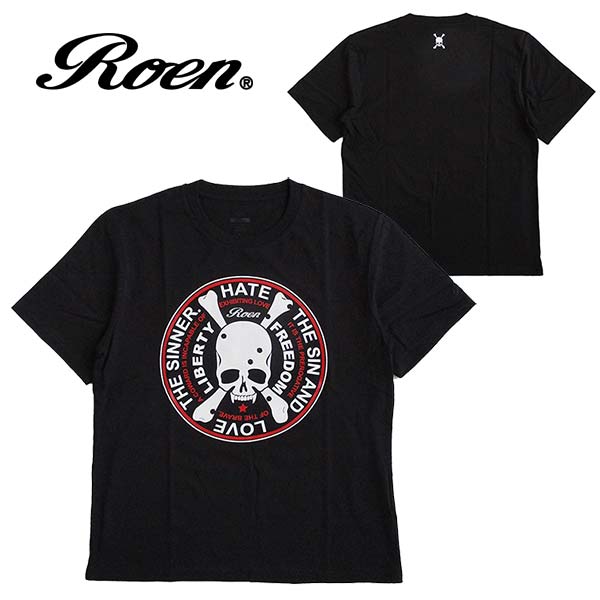 楽天市場】Roen ロエン メンズ 半袖Tシャツ カラー：BLACK レディース