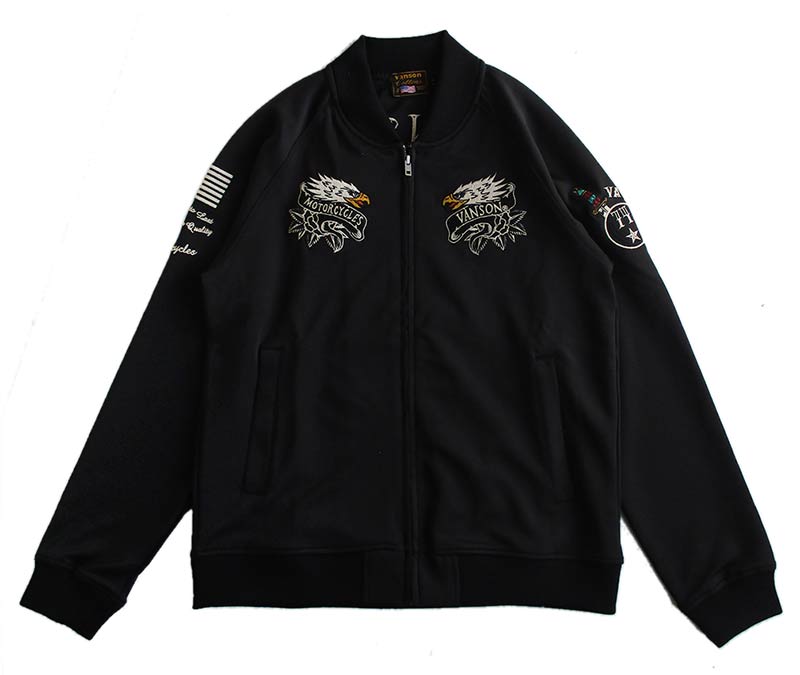 楽天市場】VANSON バンソン メンズ スカジャージ トラックジャケット