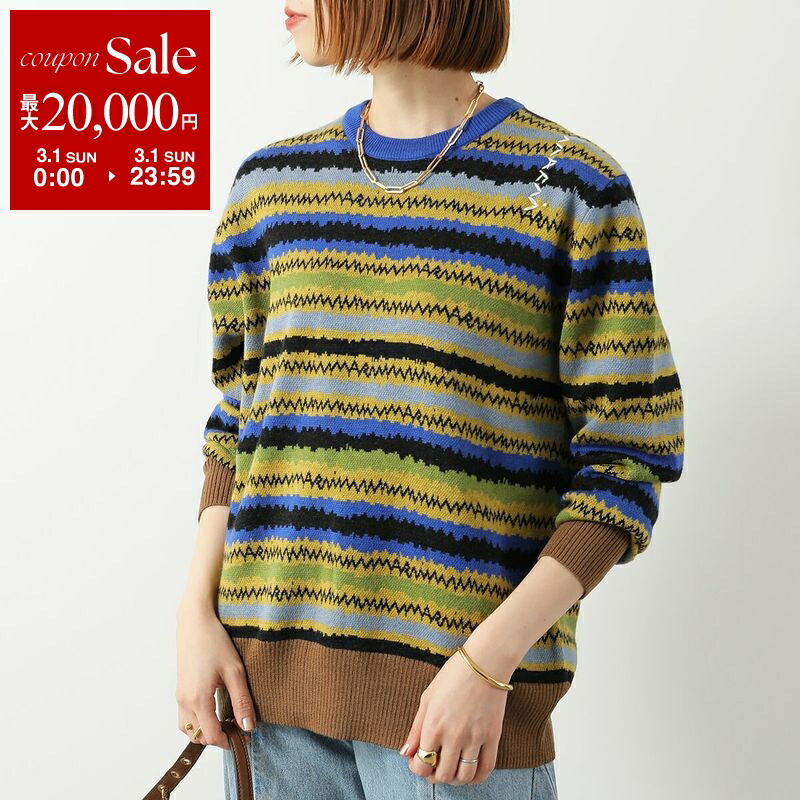 楽天市場】ロゴ（ブランドマルニ）（セーター｜ニット・セーター