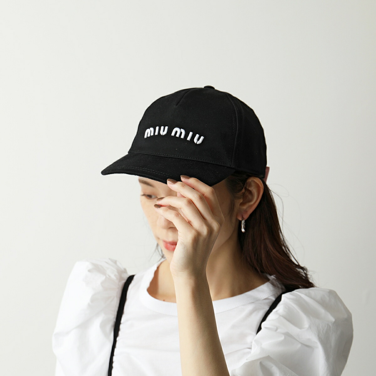 miumiu 新品 ボアキャップ アイボリー miumiu 新品 ボアキャップ