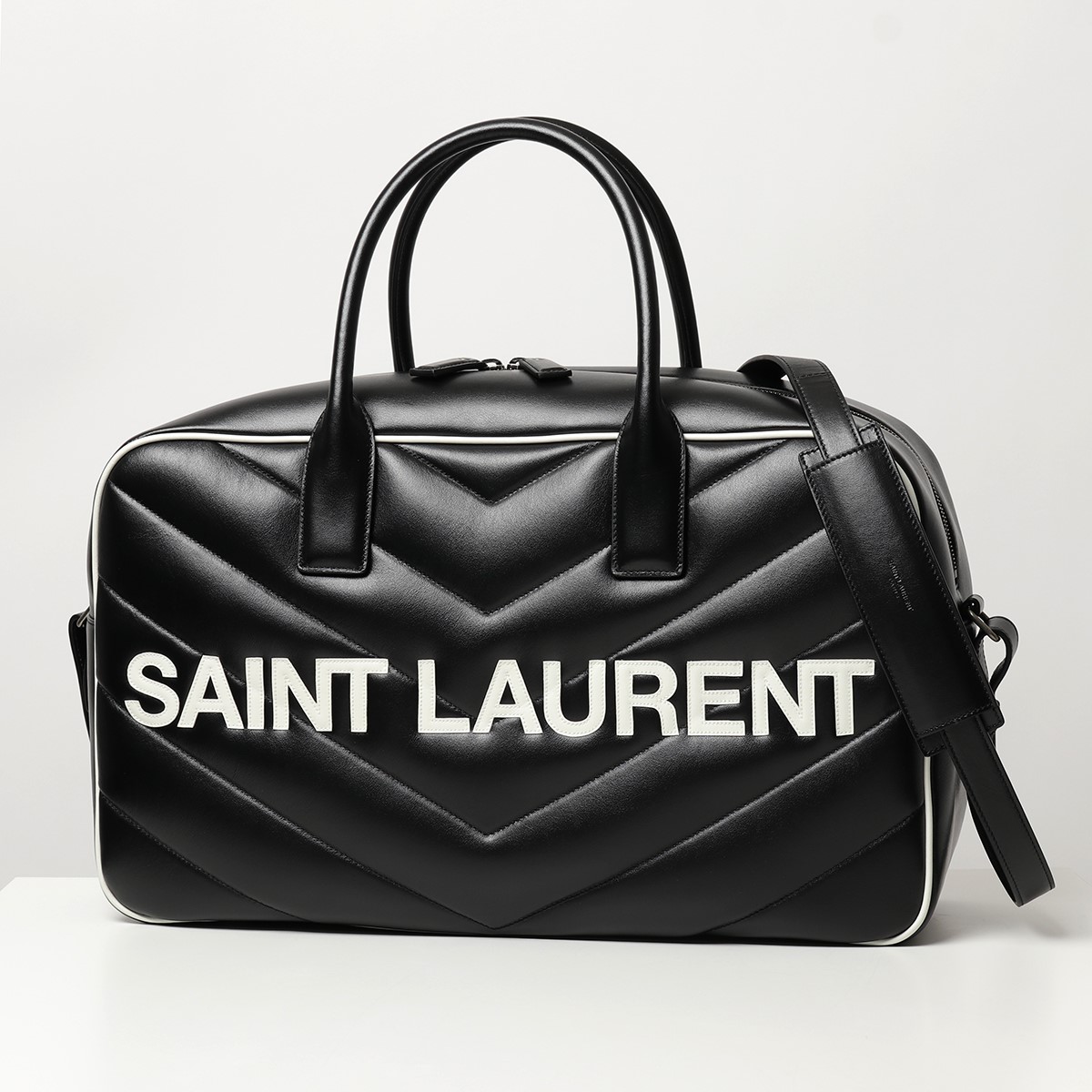 楽天市場】SAINT LAURENT サンローラン 585145 0VG0D レザー ボストン